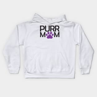 PETS - PURR MOM Kids Hoodie